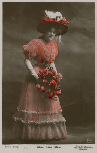 Miss Edna May by English Photographer